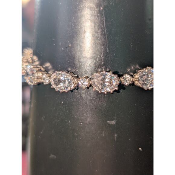 Stauer 925 Sterling Glam Oval & Round Alternating Cubic Zirconia Tennis Bracelet - Picture 8 of 12